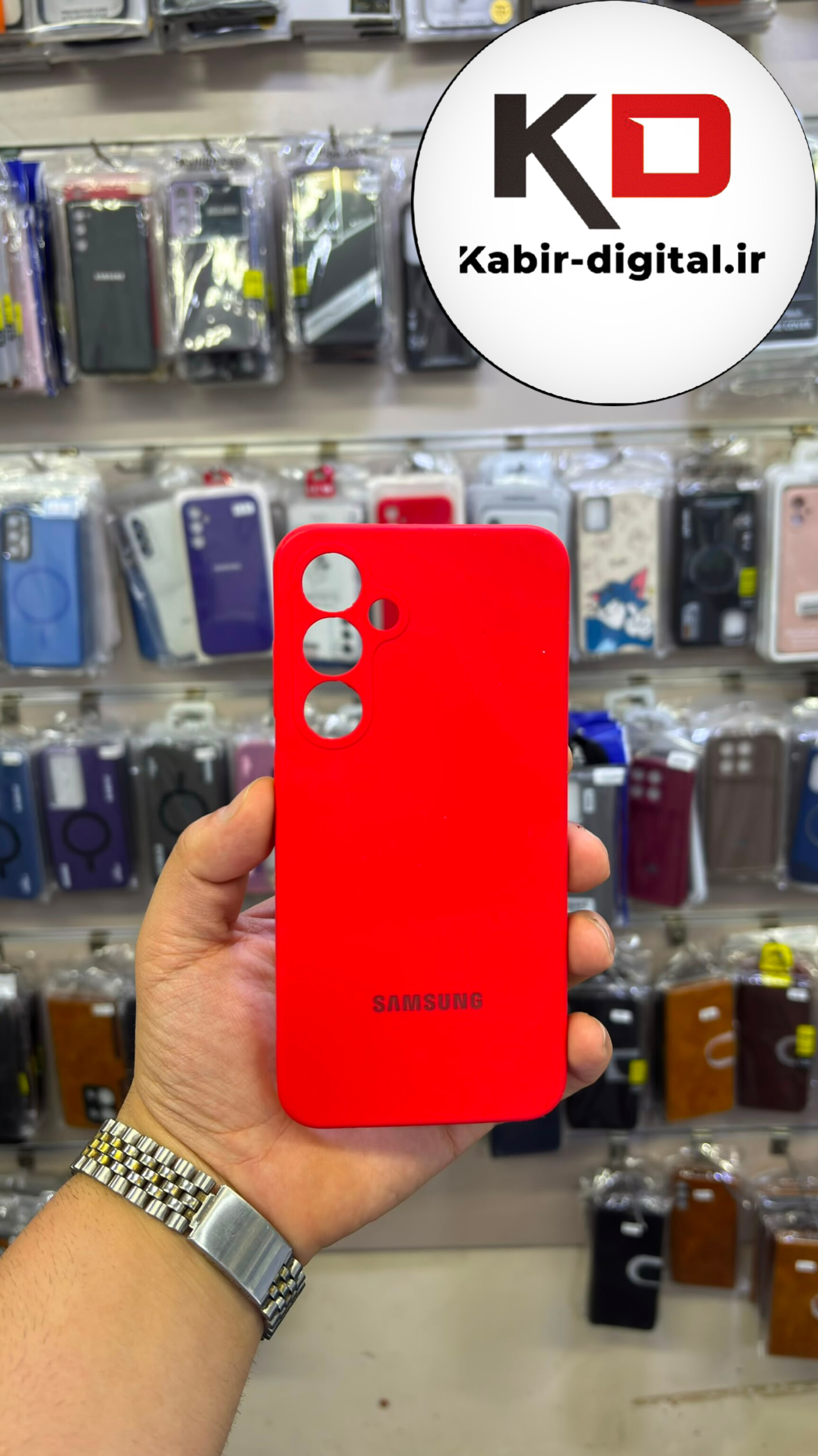 قاب گوشی Galaxy S24 FE سامسونگ سیلیکونی اورجینال درجه یک داخل پارچه زیربسته محافظ لنزدار