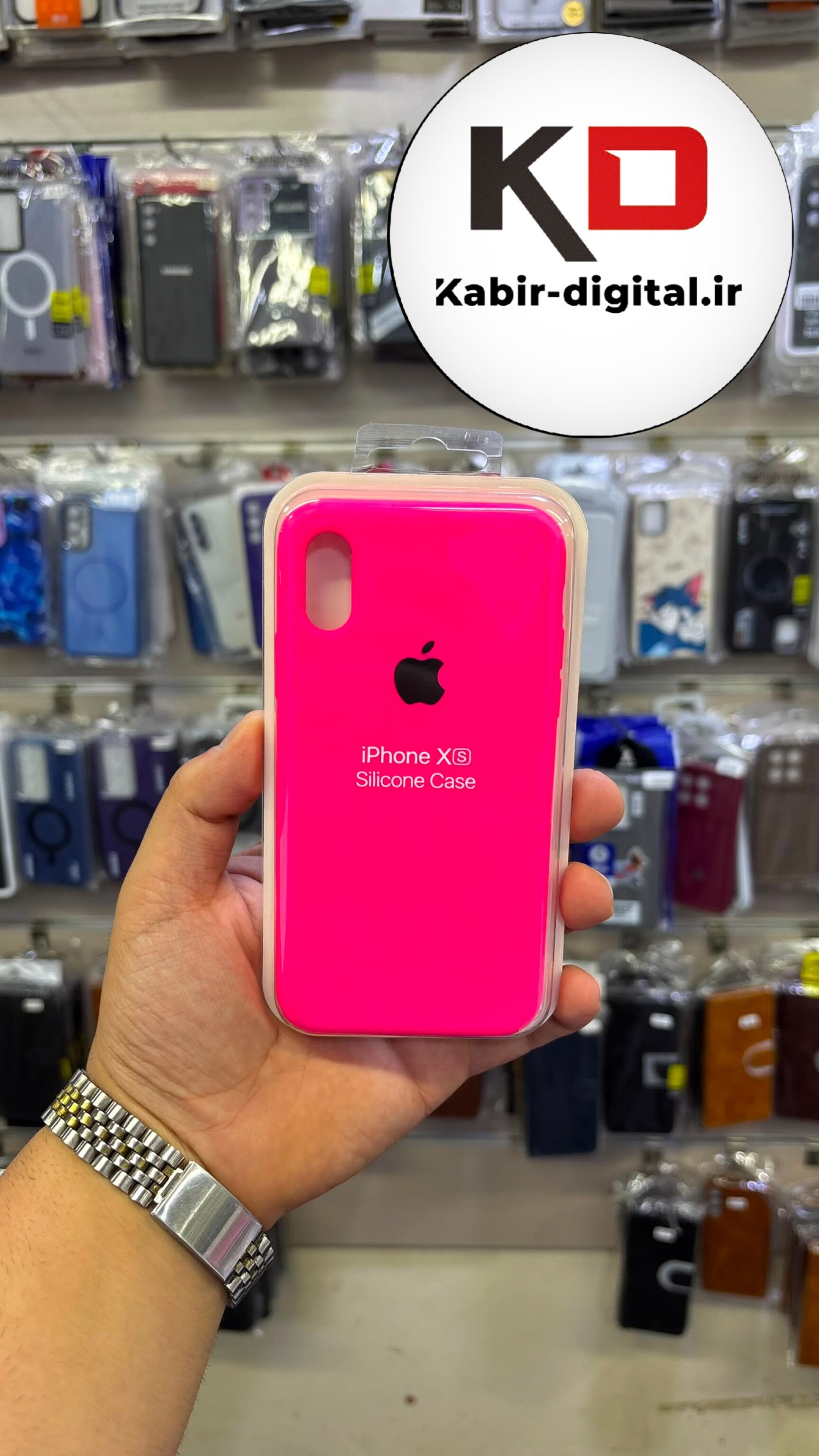 قاب گوشی iPhone XS / X آیفون سیلیکونی اورجینال درجه یک زیر بسته