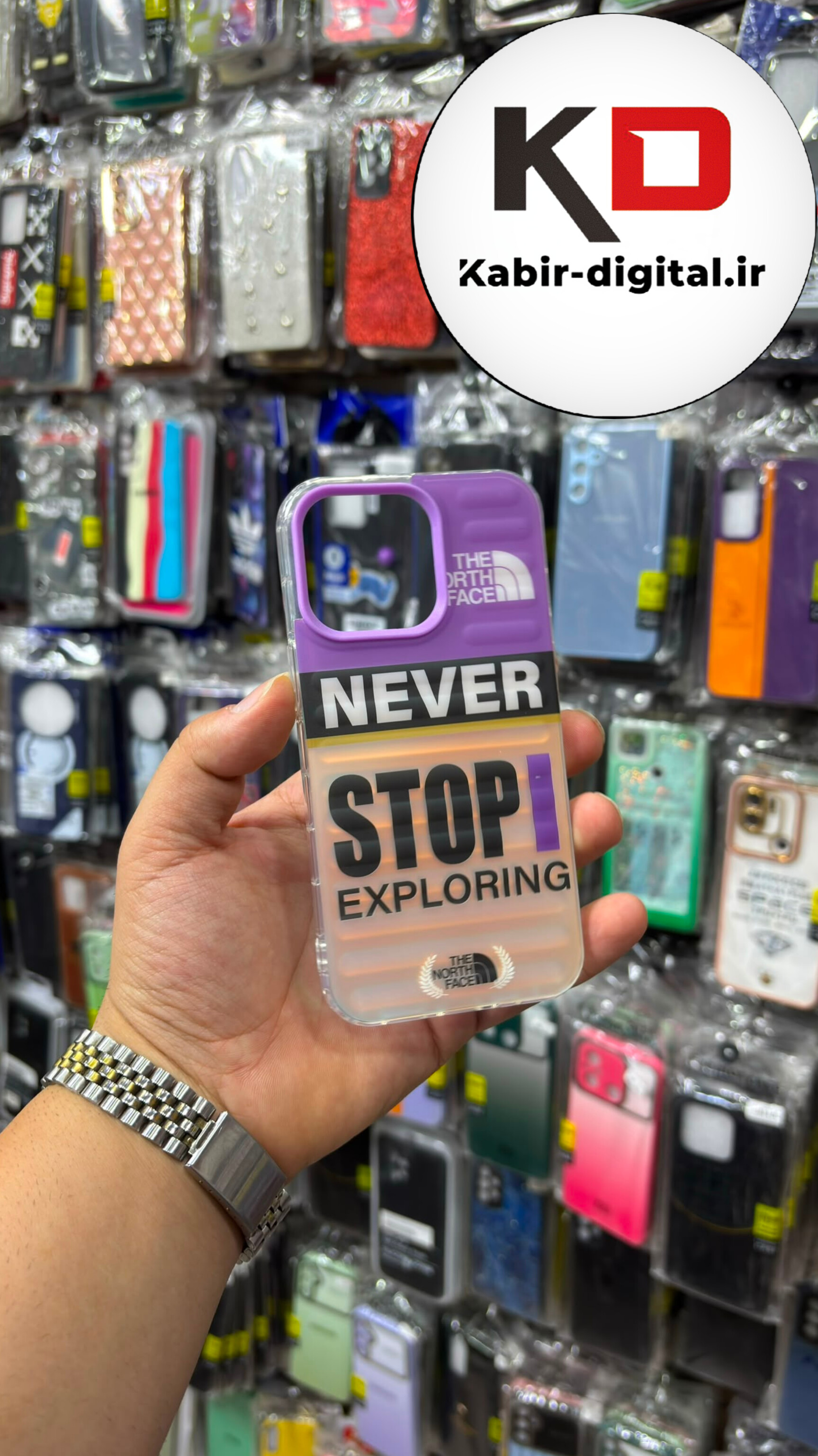 قاب گوشی iPhone 13 Pro Max آیفون ضد ضربه هولوگرامی یانگ کیت Unique Case