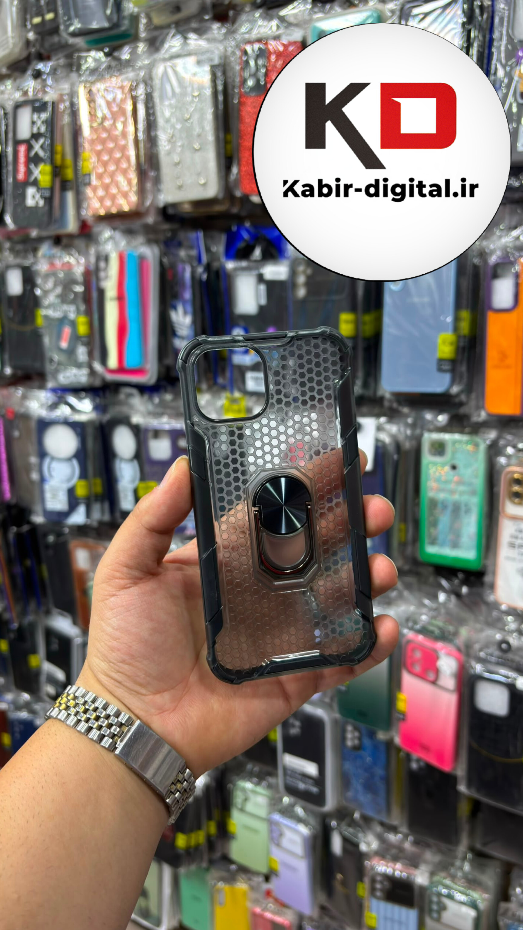 قاب گوشی iPhone 1۳ / 14 آیفون پشت توری طرح ضد ضربه بتمن فول ژله ای اورجینال محافظ لنز دار