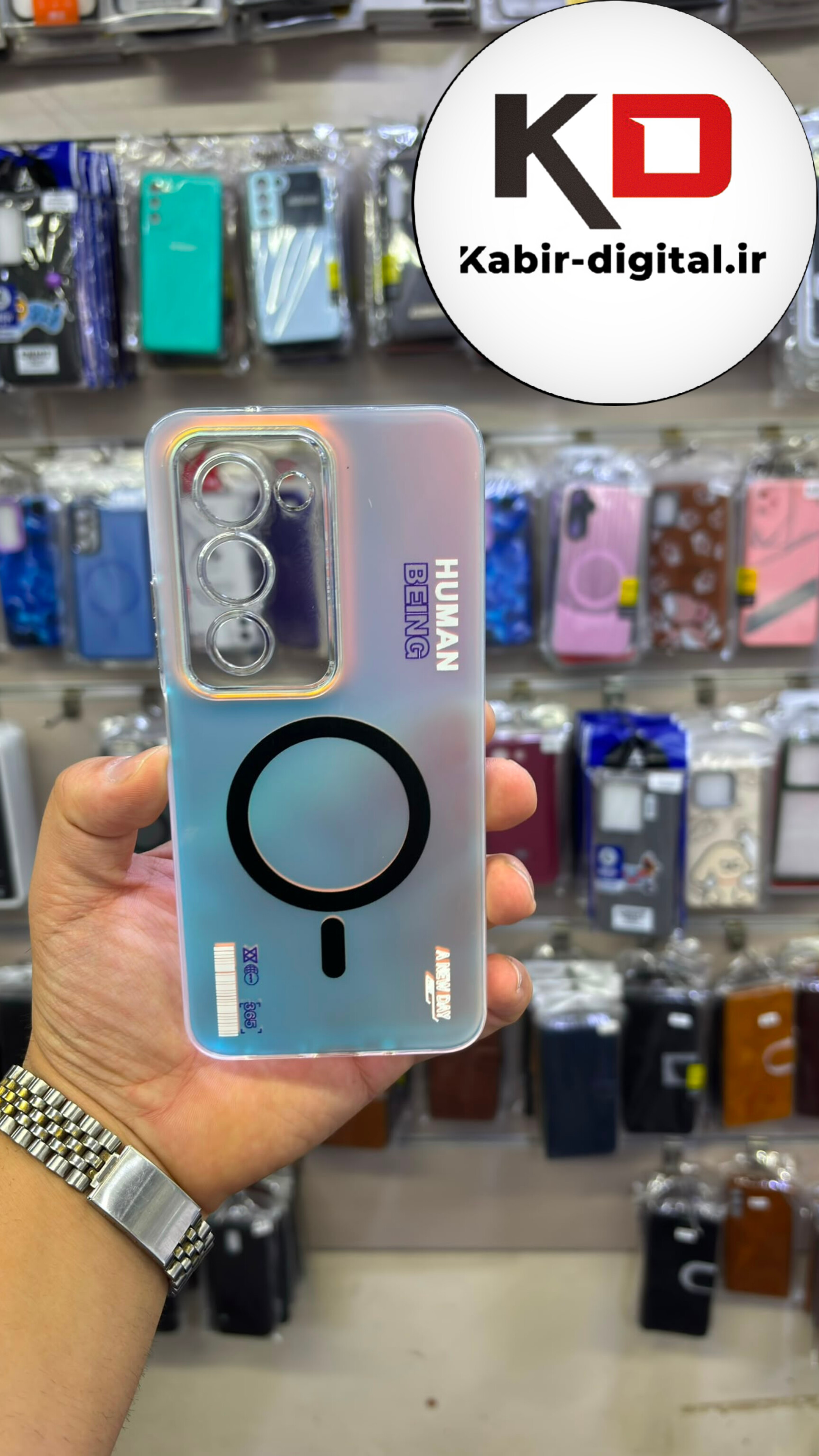 قاب گوشی Redmi 15 شیائومی سیلیکونی اورجینال SO COOL طرح مگ سیف RT اسپرت محافظ لنز داز کرومی