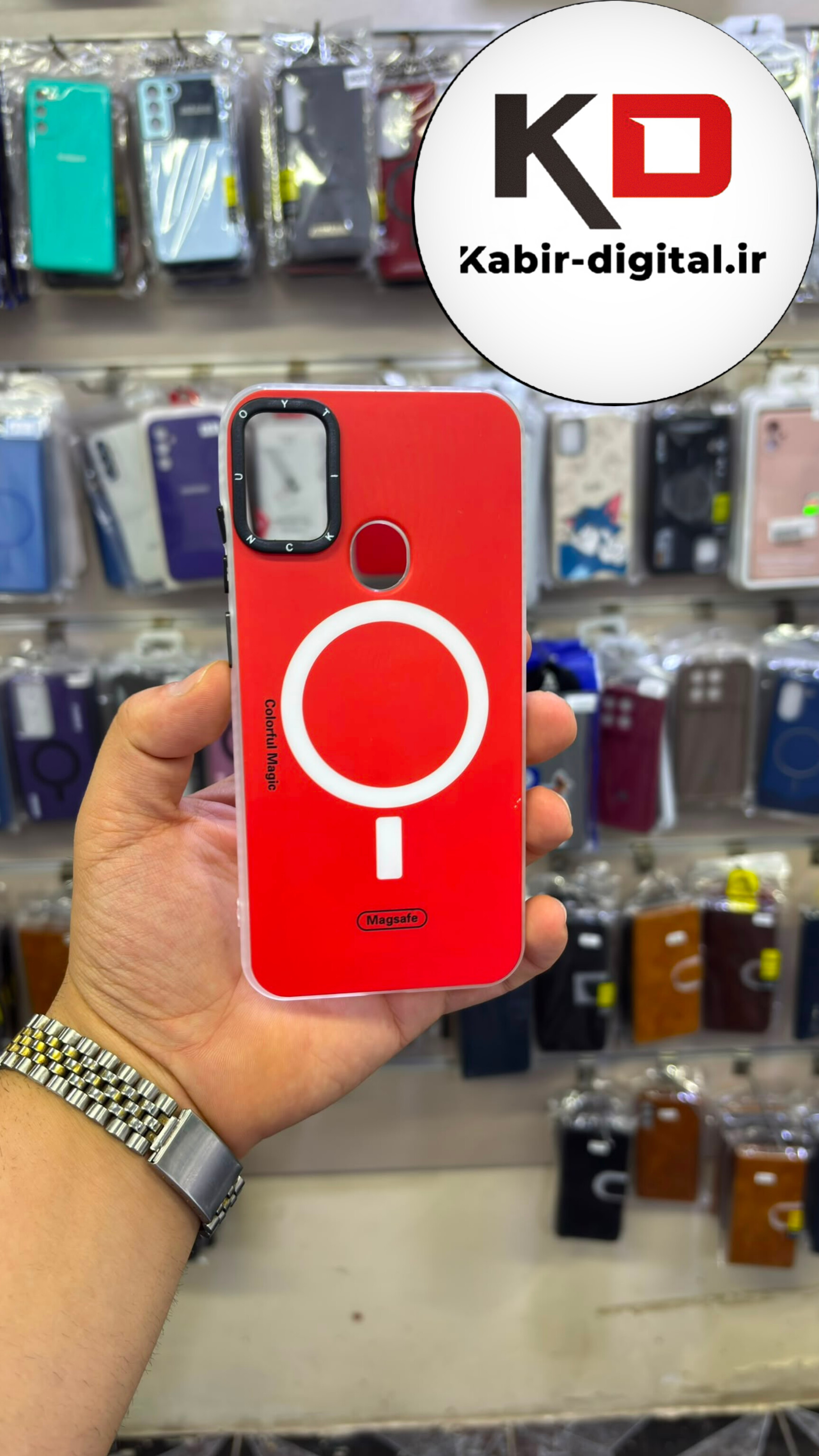 قاب گوشی Galaxy A11 / M11 سامسونگ طرح مگ سیف ایربگ دار دور مات محافظ لنزدار