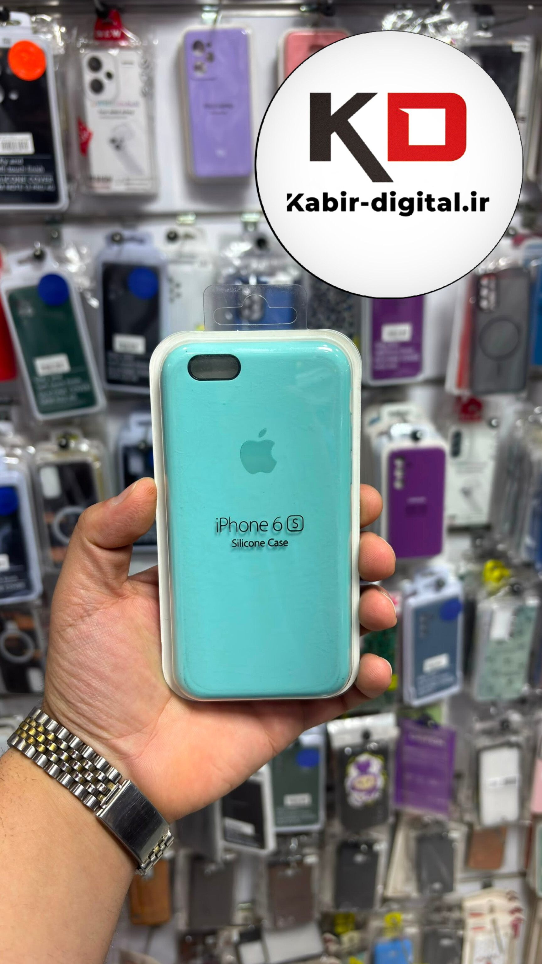 قاب گوشی  iPhone 6 / 6s آیفون سیلیکونی اورجینال درجه یک داخل پارچه محافظ لنزدار