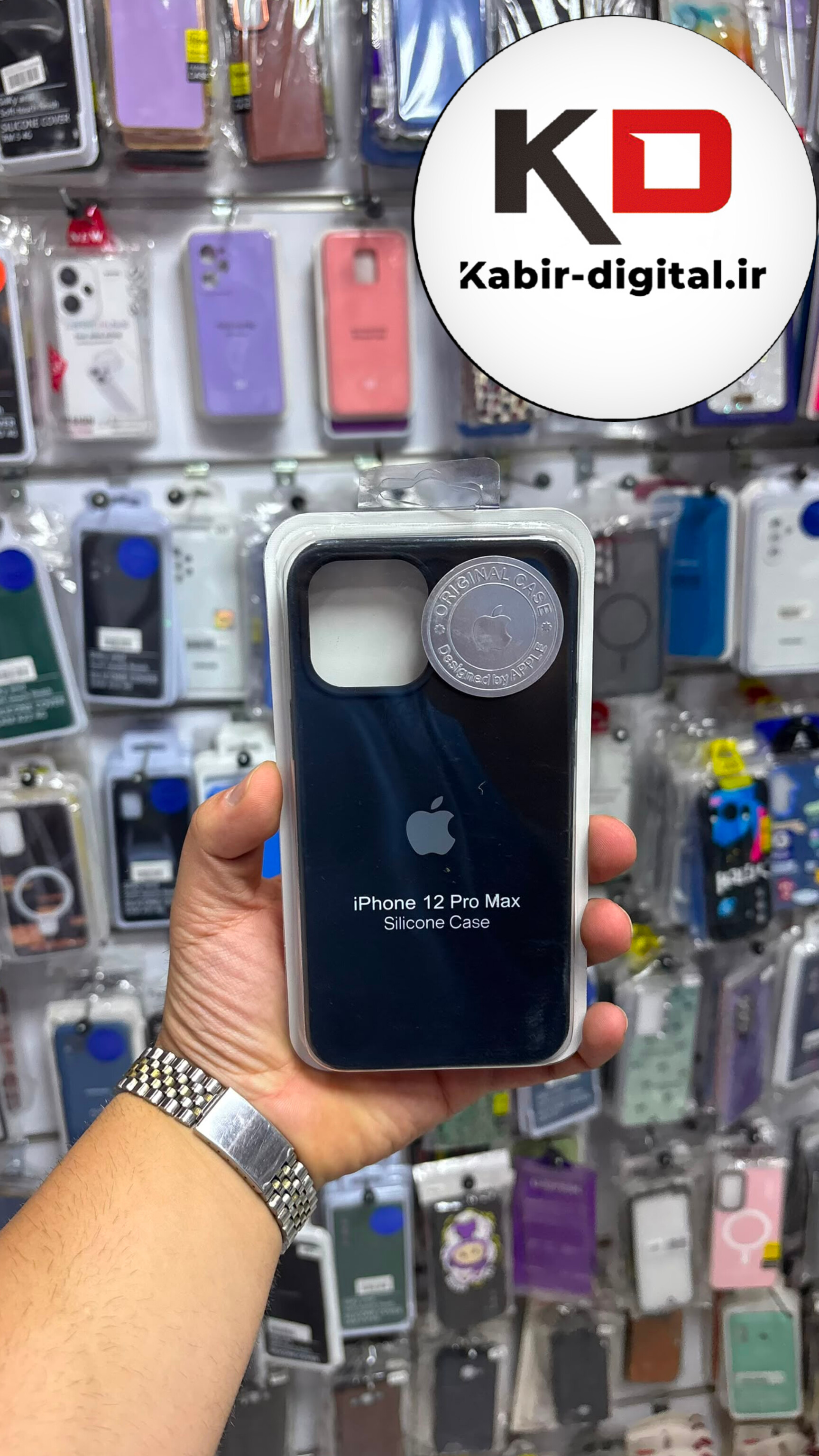 قاب گوشی iPhone 12 Pro Max آیفون سیلیکونی اورجینال درجه یک داخل پارچه محافظ لنزدار