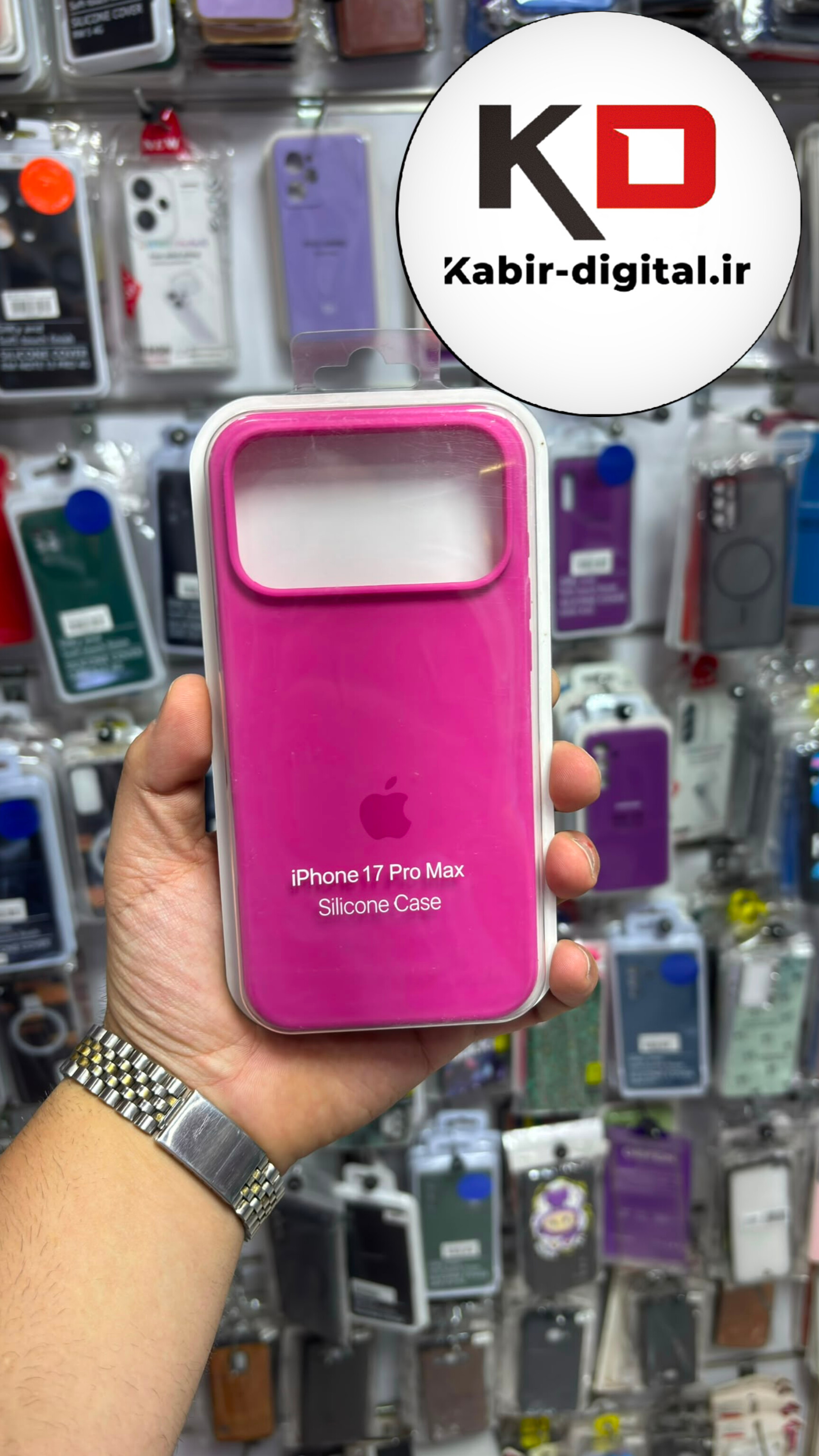 قاب گوشی iPhone 17 pro msx آیفون سیلیکونی اورجینال درجه یک داخل پارچه زیر بسته محافظ لنزدار