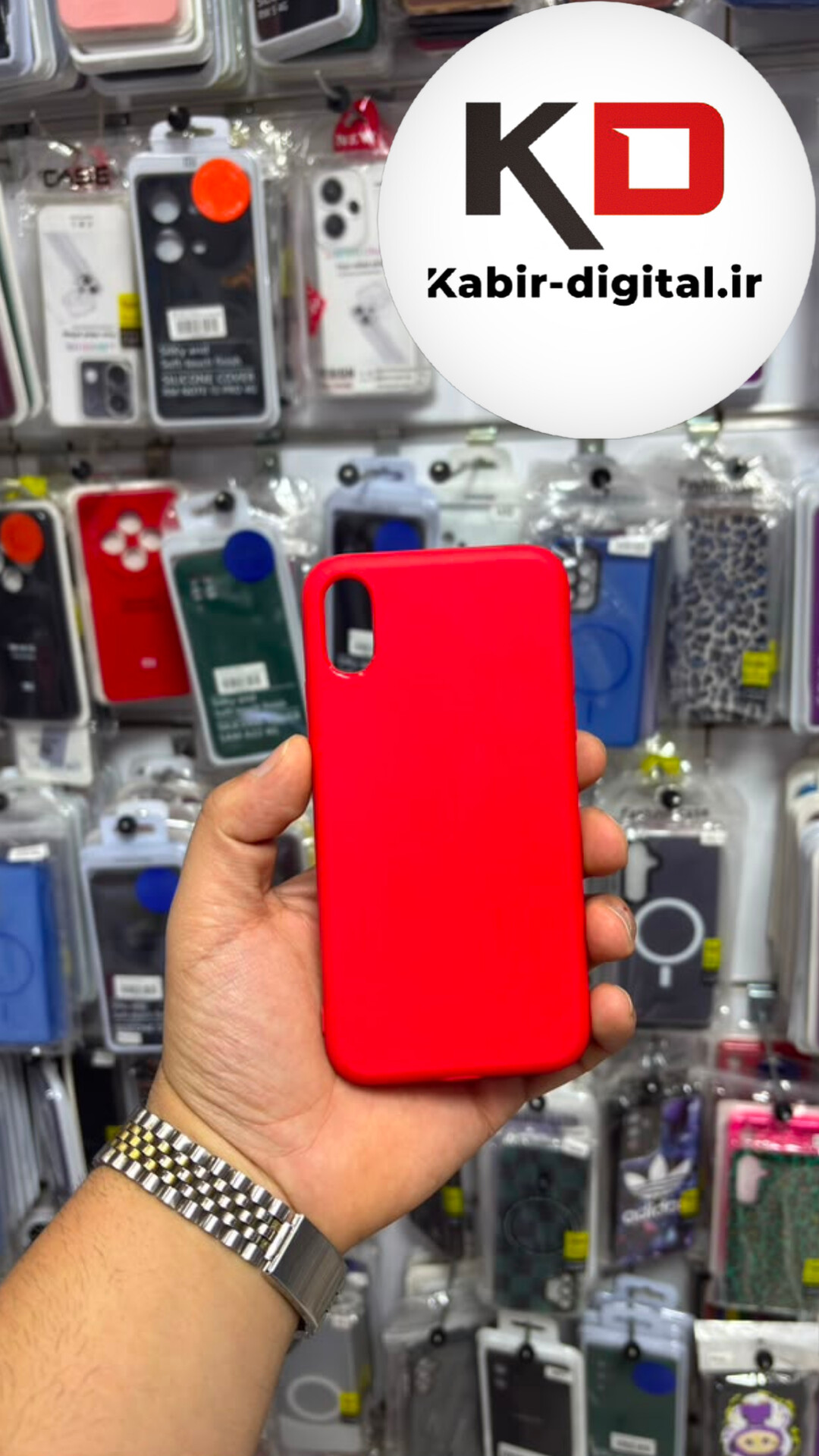 قاب گوشی iPhone Xs / X آیفون طرح سیلیکونی اورجینال درجه یک داخل پارچه زیر بسته محافظ لنزدار قرمز