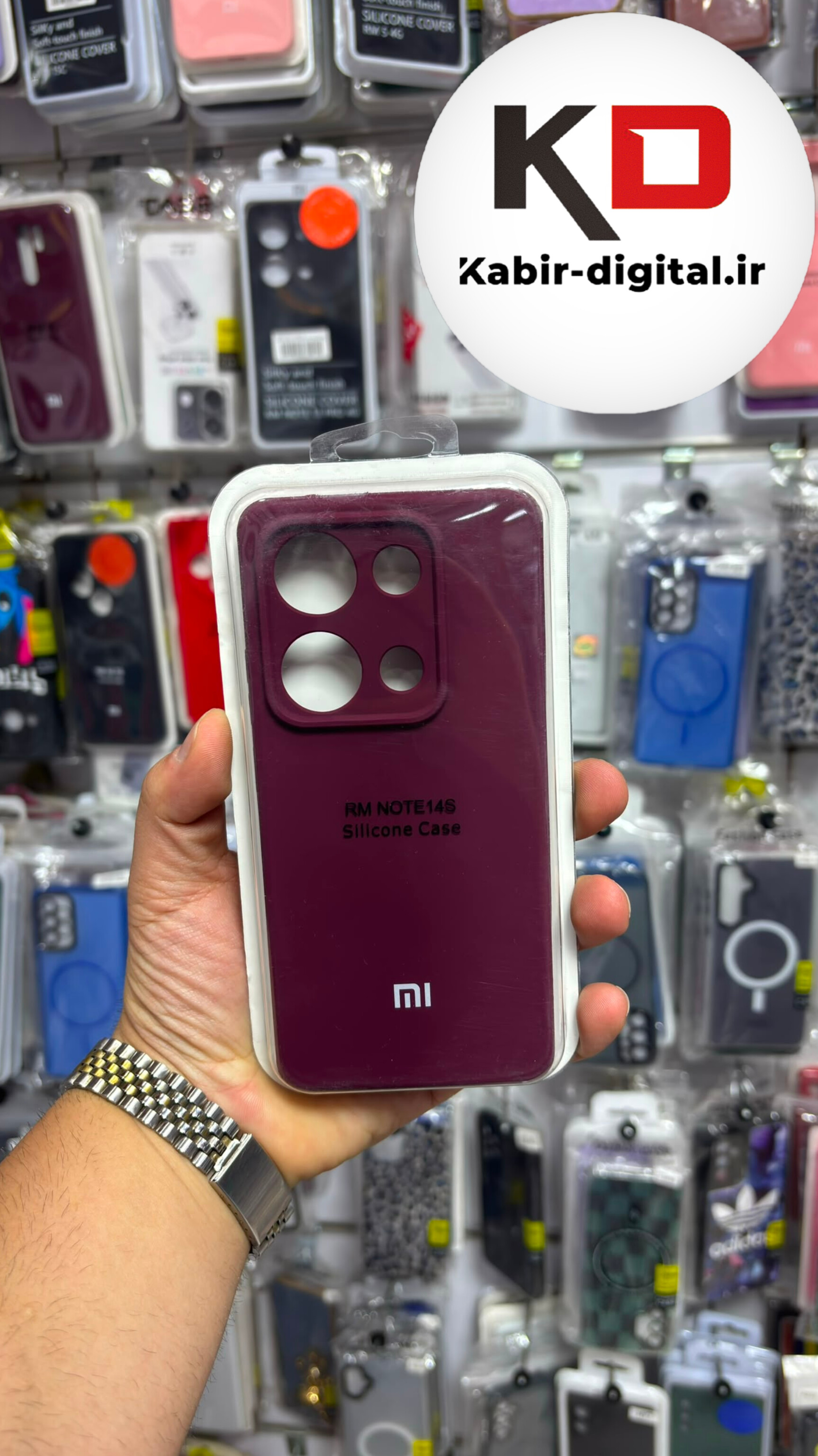 قاب گوشی Redmi Note 13 Pro 4G /Note 14S /POCO M6 Pro شیائومی سیلیکونی اورجینال درجه یک داخل پارچه زیر بسته محافظ لنزدار