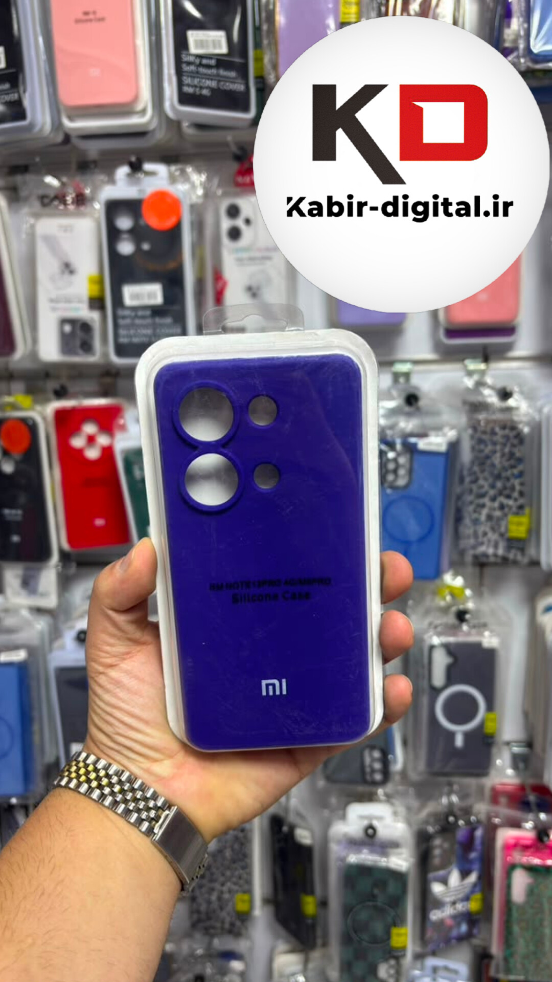 قاب گوشی Redmi Note 13 Pro 4G /Note 14S /POCO M6 Pro شیائومی سیلیکونی اورجینال درجه یک داخل پارچه زیر بسته محافظ لنزدار