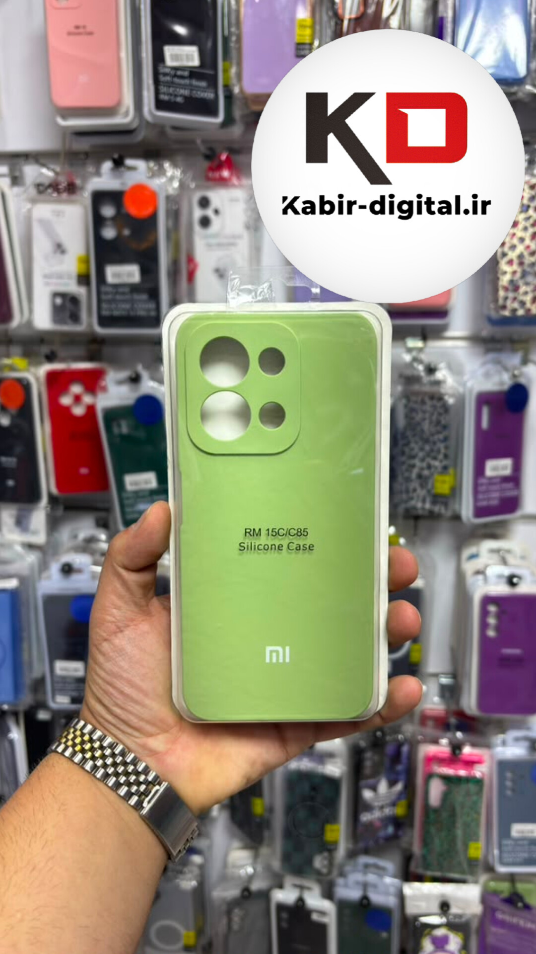 قاب گوشی Redmi 15C / POCO C85 شیائومی سیلیکونی اورجینال درجه یک داخل پارچه زیر بسته محافظ لنزدار
