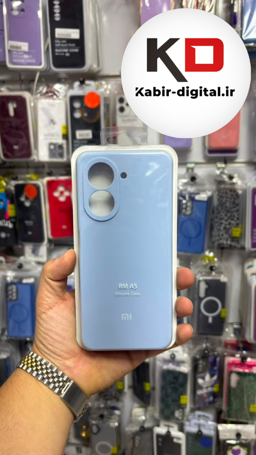 قاب گوشی Redmi A5 / POCO C71 شیائومی سیلیکونی اورجینال درجه یک داخل پارچه زیر بسته محافظ لنزدار