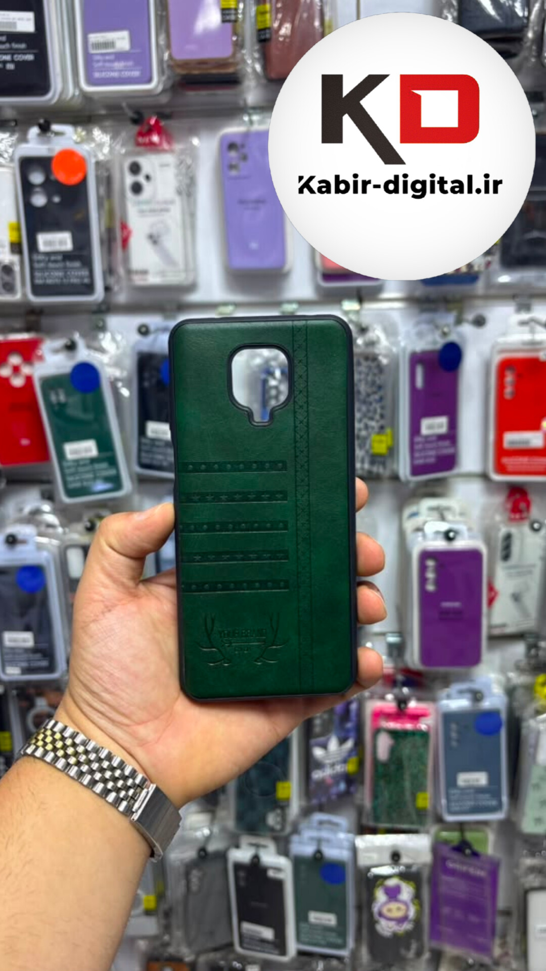 قاب گوشی Redmi Note 9 Pro / Note 9s شیائومی  طرح ژله ای چرمی ساده گوزنی محافظ لنزدار