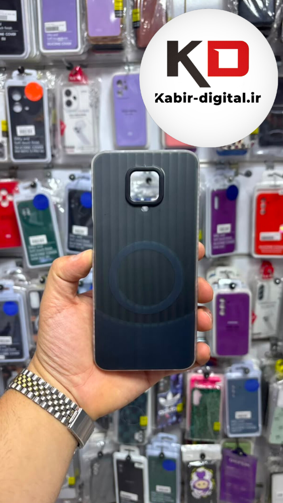 قاب گوشی Redmi Note 9 Pro / Note 9s شیائومی اورجینال SO COOL سوکول لنز کرومی براق طرح مگ سیف کرکره ایی مشکی