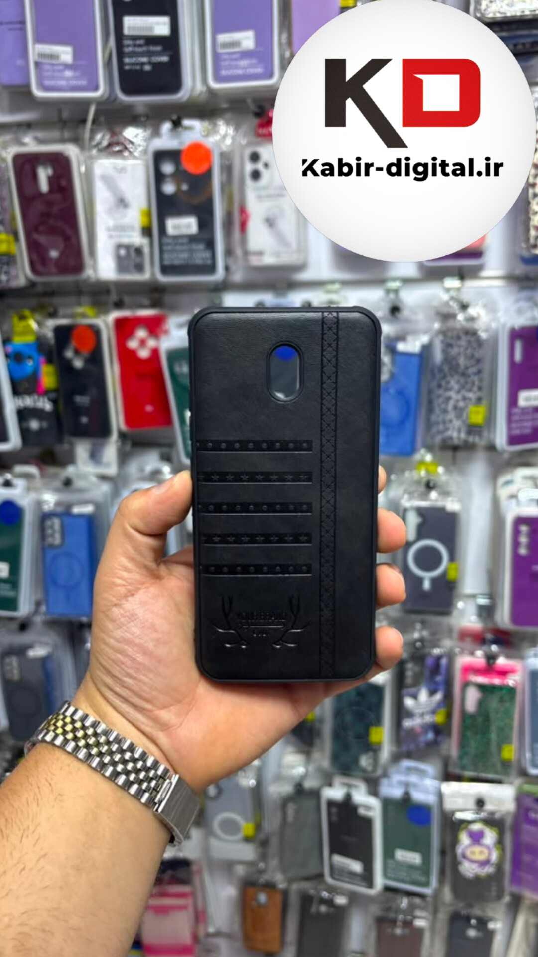 قاب گوشی Redmi 8A شیائومی طرح ژله ای چرمی ساده گوزنی محافظ لنزدار