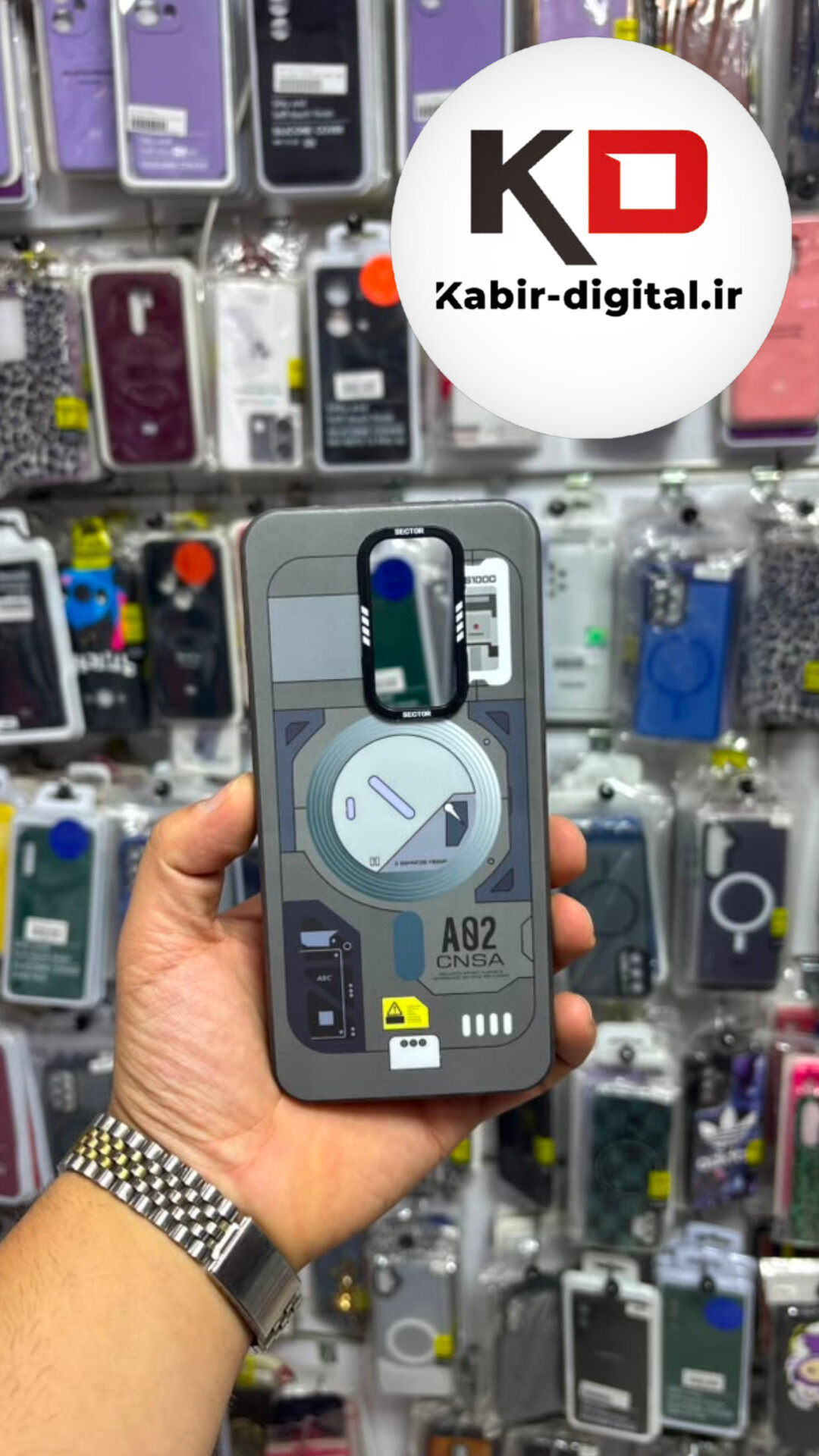 قاب گوشی Redmi Note 8 Pro شیائومی سیلیکونی فانتزی ژله ای اورجینال طرح مگ سیف طوسی لنز کرومی