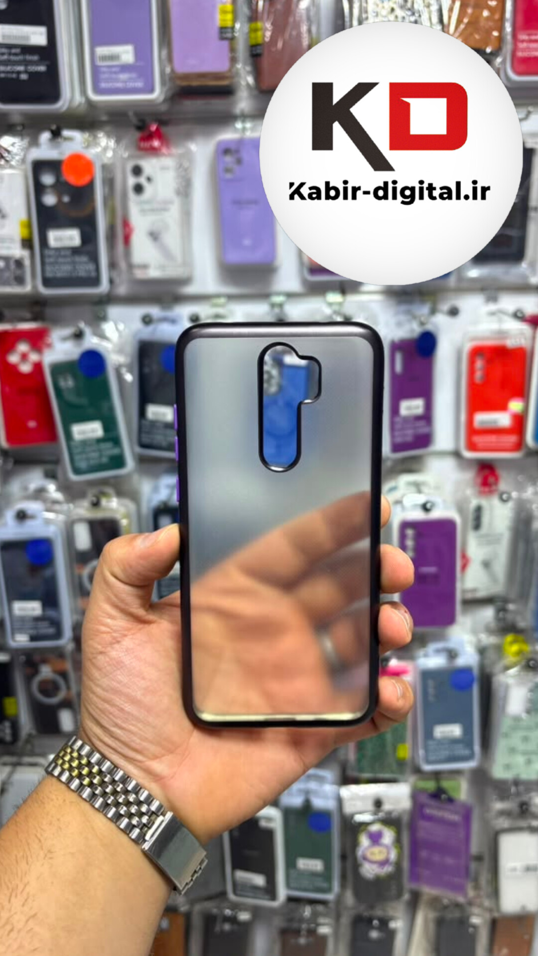 قاب گوشی Redmi Note 8 Pro شیائومی طرح الکتروپلیتینگ ژله ای پشت مات اورجینال محافظ لنز دار