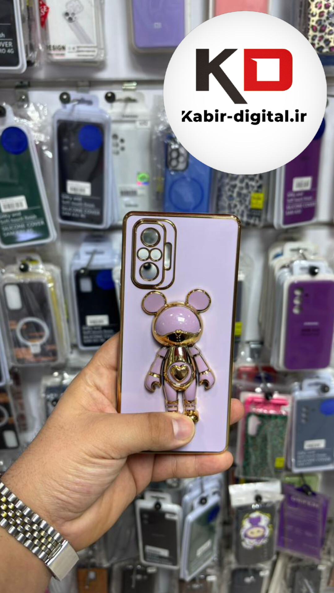 قاب گوشی Redmi Note 10 pro شیائومی طرح ژله ای مای کیس گلد لاین دور طلایی محافظ لنز دار پاپ سوکت دار