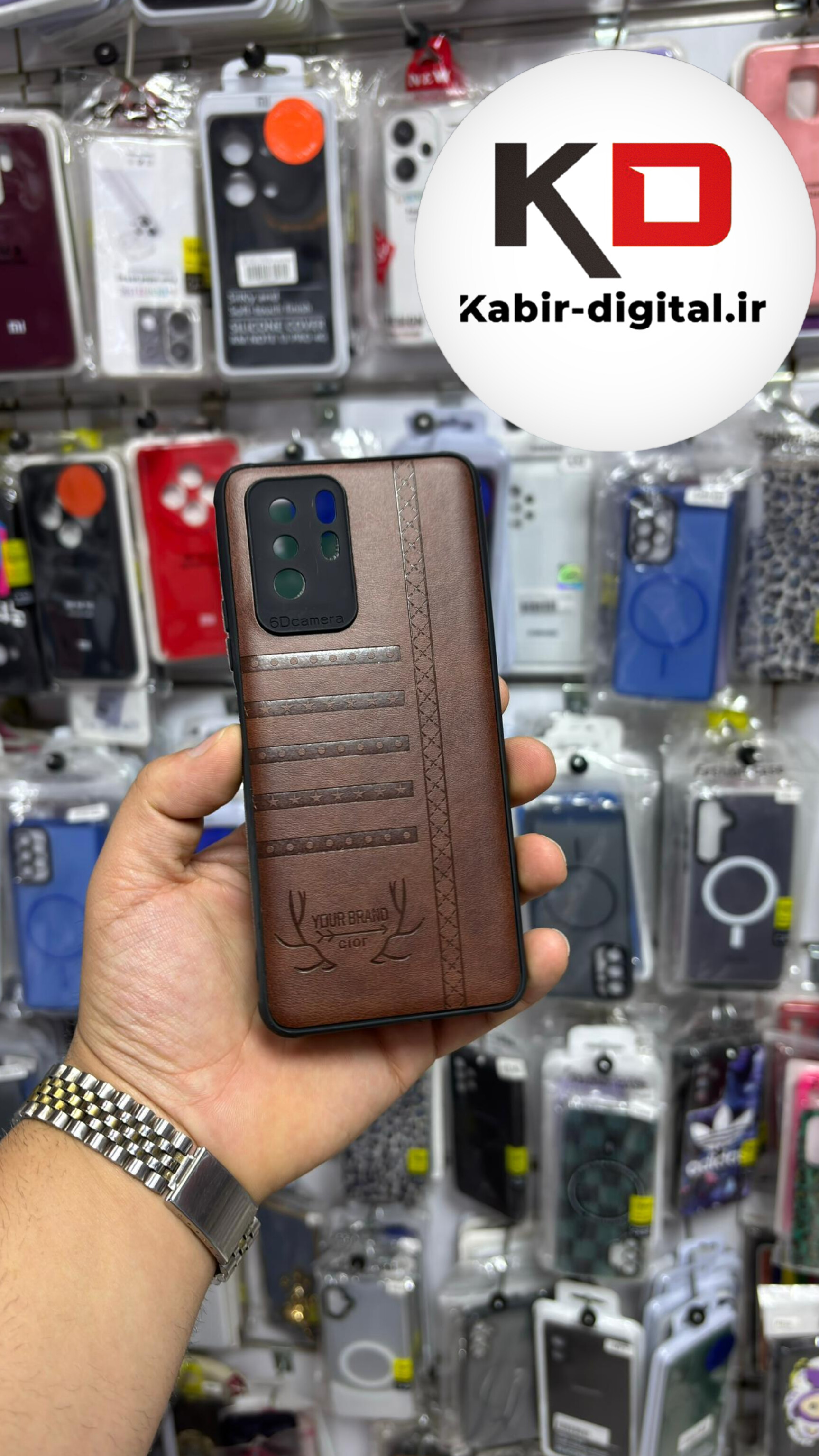 قاب گوشی MI Note 10 pro 5g / poco x3 gt شیائومی طرح ژله ای چرمی ساده گوزنی محافظ لنزدار