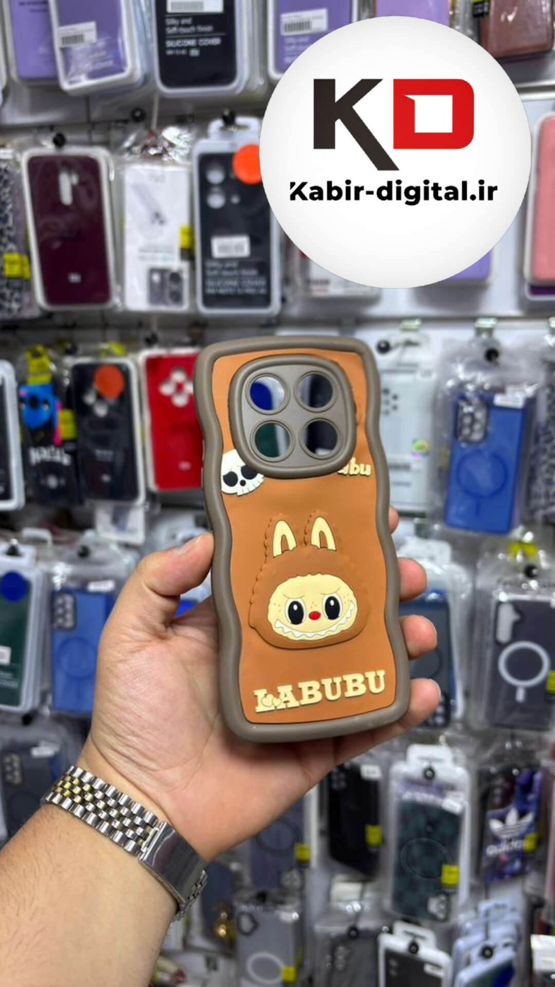 قاب گوشی Redmi Note 14 Pro 4G /Note 14 Pro 5G / Note 14 Pro Plus/ POCO X7 / Note 15 شیائومی طرح  Solid Case ضد ضربه عروسکی منحنی برجسته  محافظ لنز دار