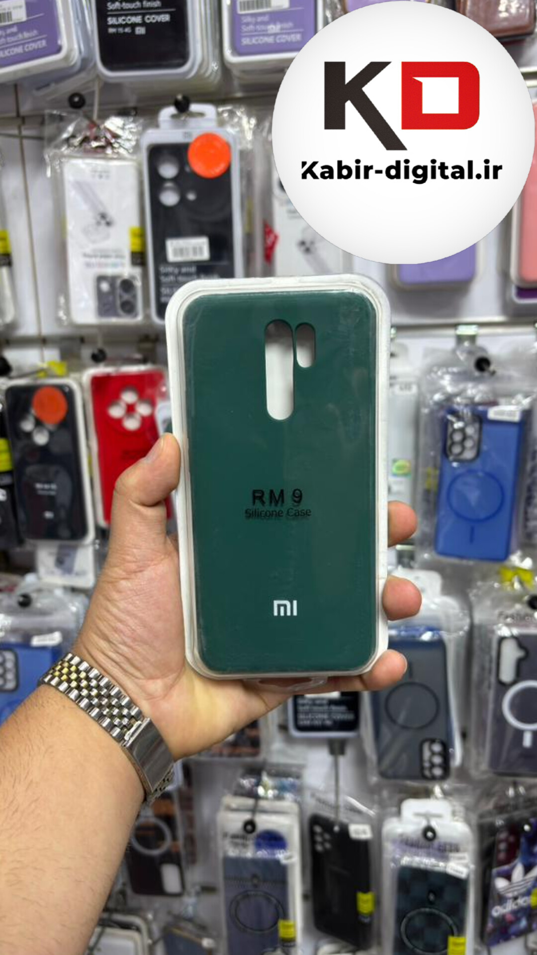 قاب گوشی Redmi 9 شیائومی سیلیکونی اورجینال درجه یک داخل پارچه زیر بسته محافظ لنزدار