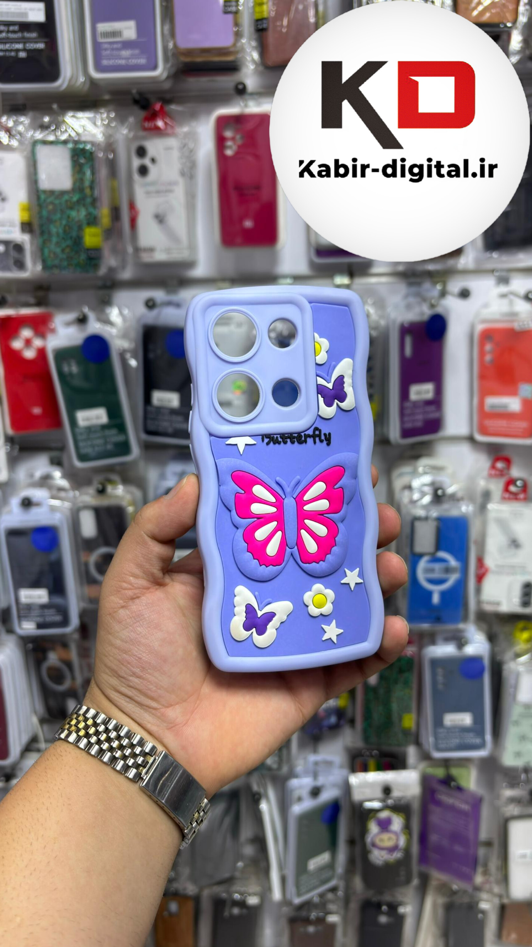 قاب گوشی Redmi Note 13 Pro 4G /Note 14S /POCO M6 Pro شیائومی سیلیکونی طرح  Solid Case ضد ضربه عروسکی منحنی برجسته  محافظ لنز دار