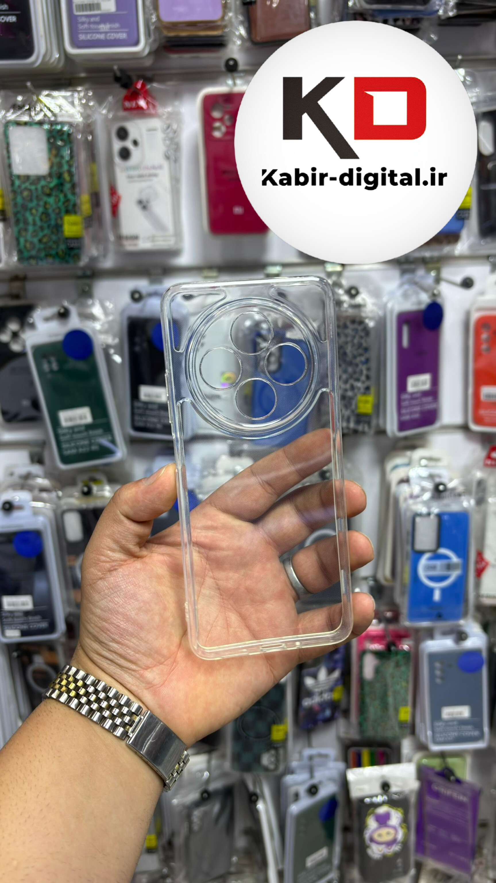 قاب گوشی Redmi 14C / POCO C75 / Redmi A4 شیائومی سیلیکونی شفاف ژله ای اورجینال محافظ لنز دار