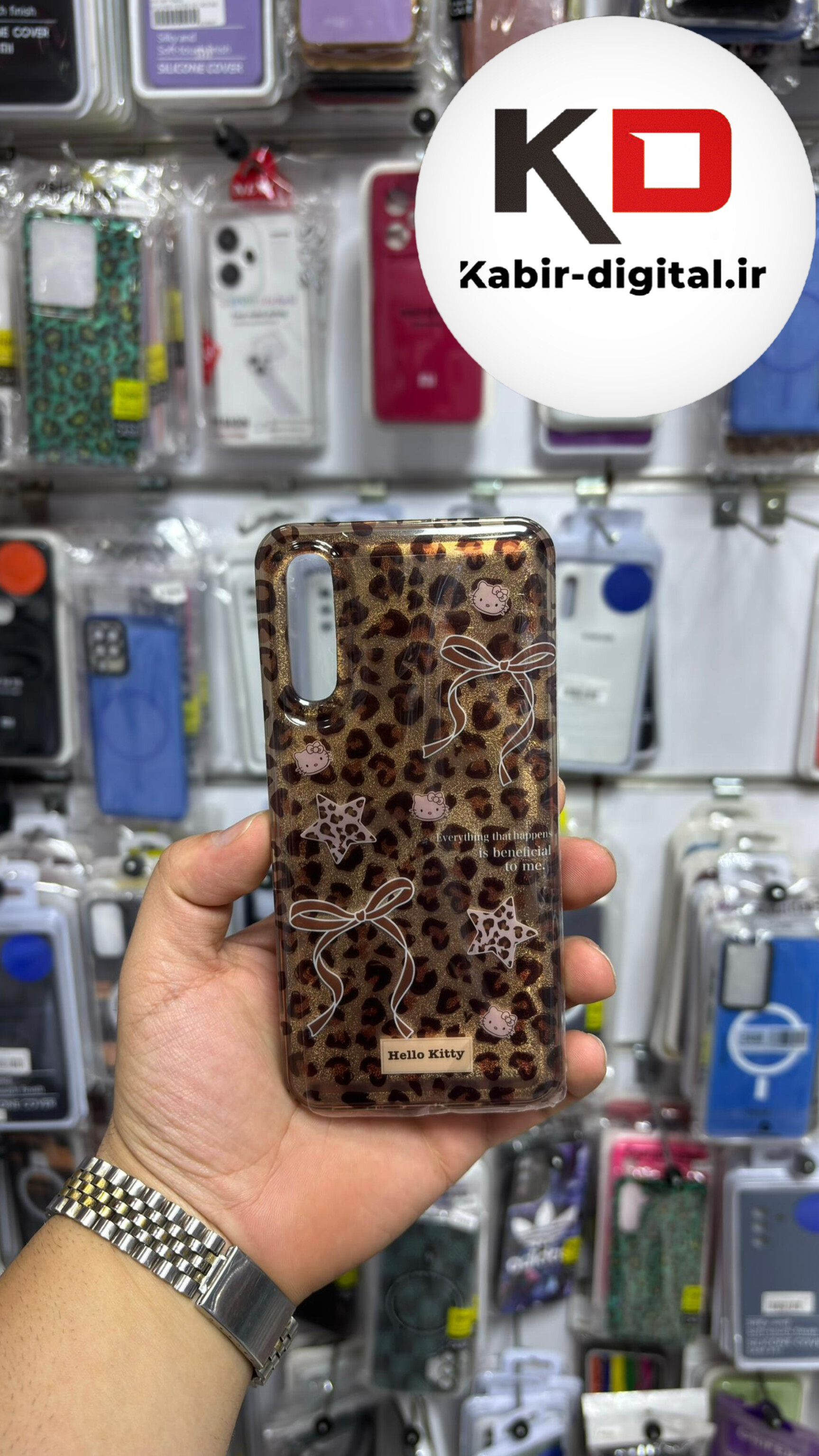 قاب گوشی Galaxy A30s /A50s /  A50 سامسونگ  IMD لیزری دورمات ایربگ دار دکمه کرومی لاکچری سخت HARD طرح پلنگی