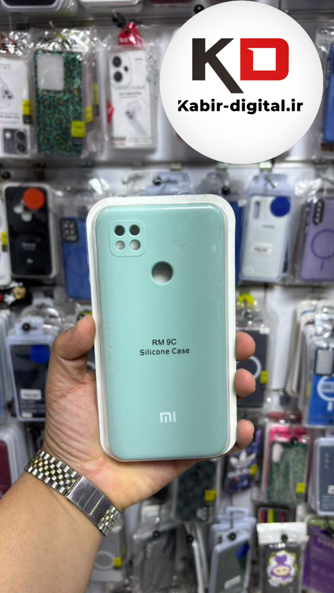 قاب گوشی Redmi 9c / Redmi 10A شیائومی سیلیکونی اورجینال درجه یک داخل پارچه زیر بسته محافظ لنزدار