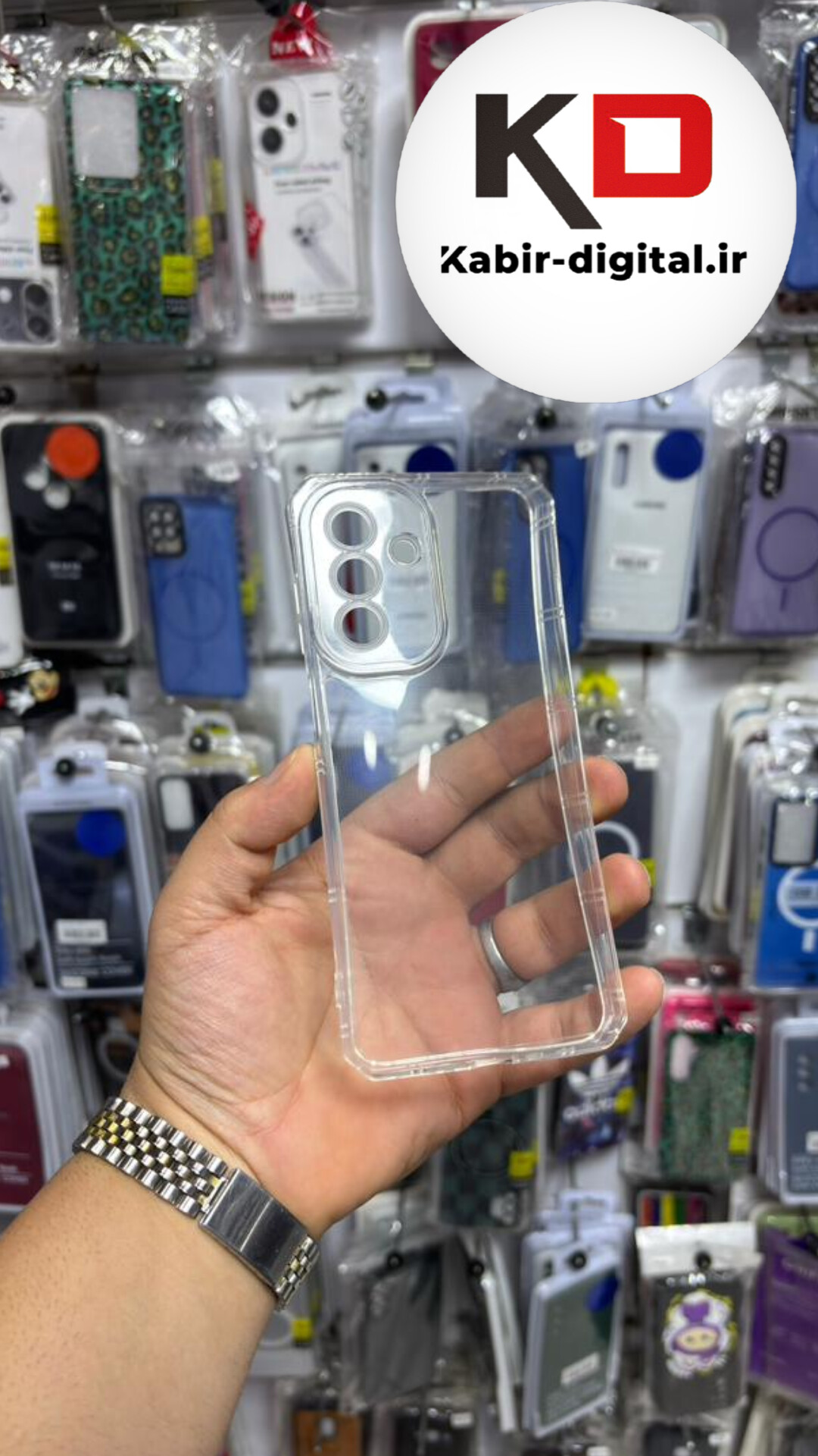 قاب گوشی Galaxy A26 / A17 سامسونگ ژله ایی پشت سخت شیشه ای شفاف محافظ لنزدار کپسولی بی رنگ