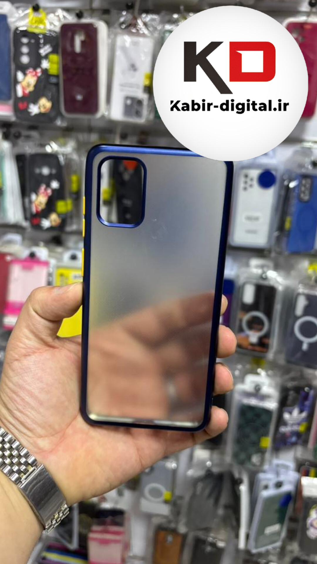 قاب گوشی Galaxy A71 سامسونگ طرح پشت مات الکتروپلیتینگ ژله ای دور سیلیکونی اورجینال محافظ لنز دار