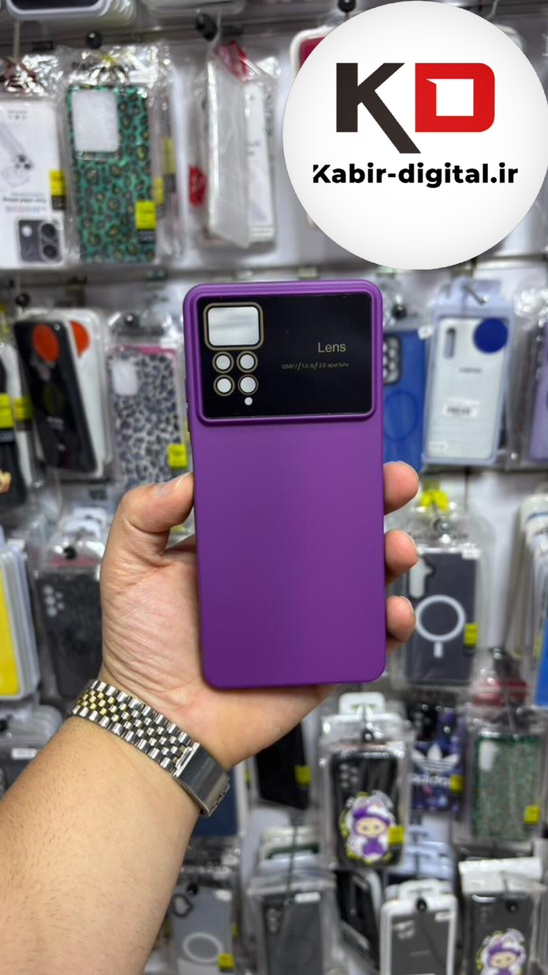 قاب گوشی Redmi Note 12 Pro 4g  / Note 11 Pro 4g شیائومی Camera Lens اورجینال سیلیکونی محافظ لنز دار