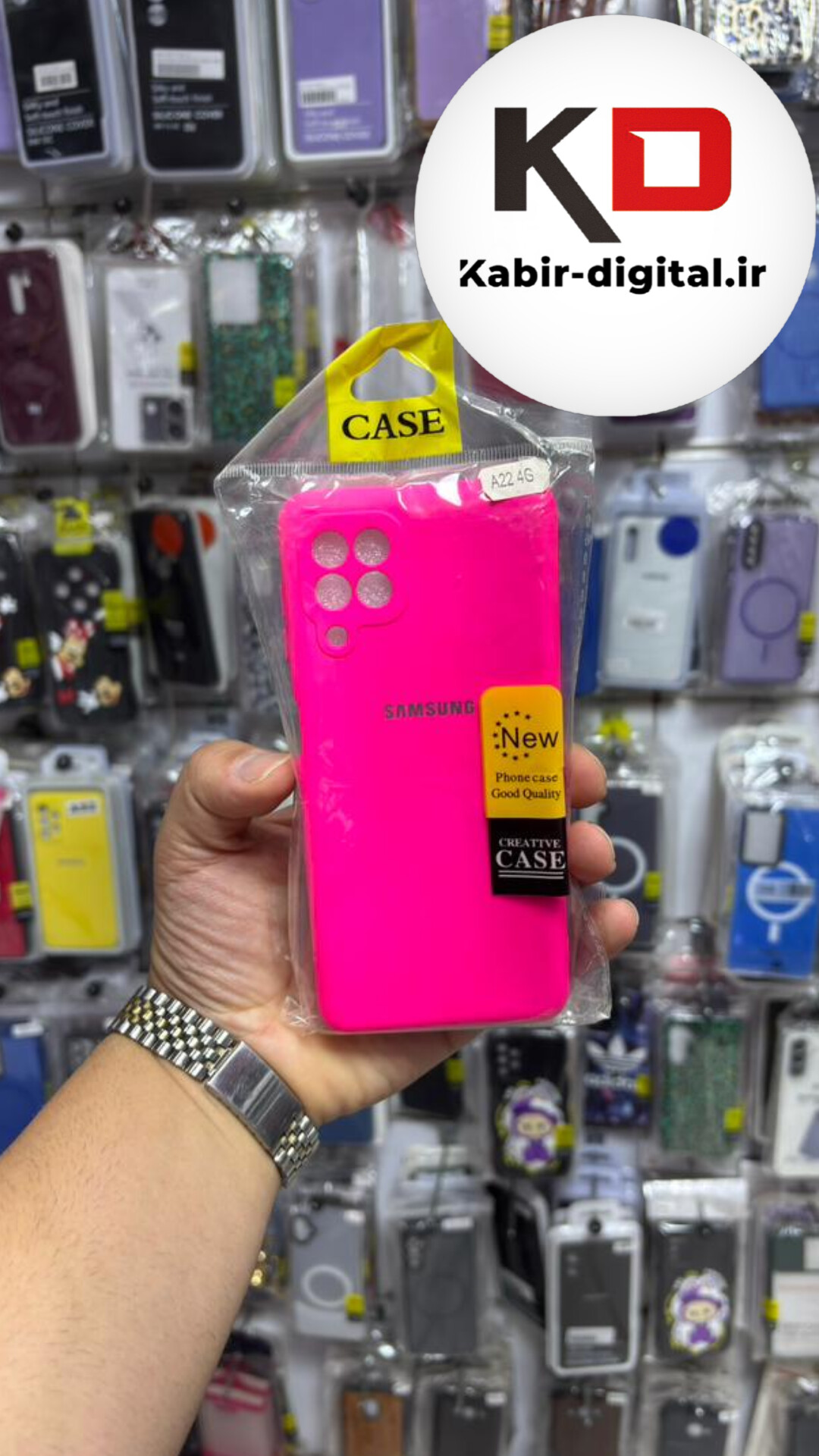 قاب گوشی Galaxy A22 4G / M32 سامسونگ سیلیکونی اورجینال درجه یک داخل پارچه زیر بسته محافظ لنزدار