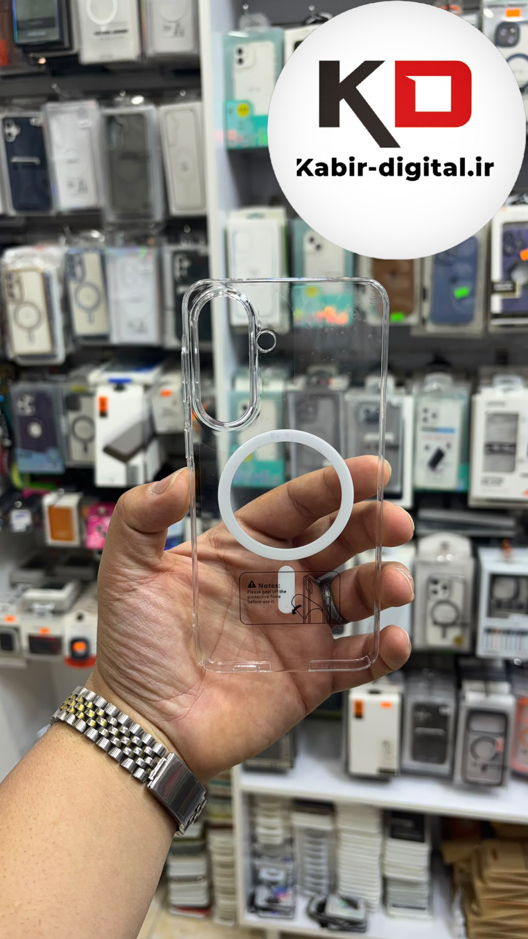 قاب گوشی Galaxy A17 / A26 / A16 سامسونگ پشت شفاف ژله ای مگ سیف دار محافظ لنزدار